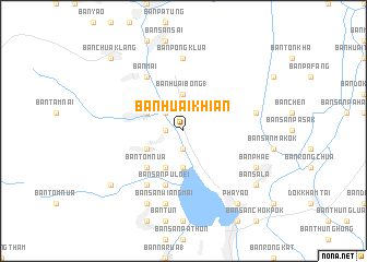 map of Ban Huai Khian