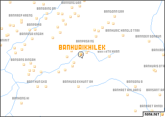 map of Ban Huai Khi Lek