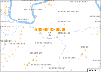 map of Ban Huai Khoi Loi