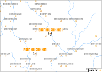 map of Ban Huai Khoi