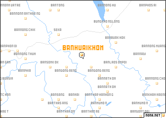 map of Ban Huai Khom