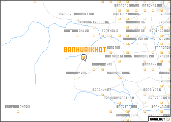 map of Ban Huai Khot