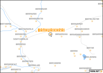 map of Ban Huai Khrai