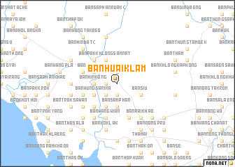 map of Ban Huai Klam