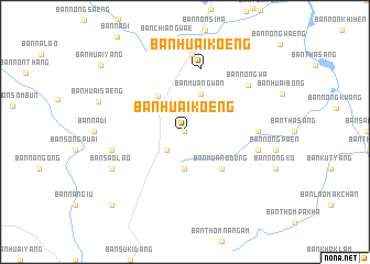 map of Ban Huai Koeng