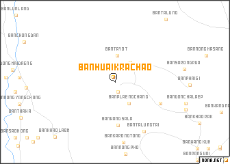 map of Ban Huai Krachao