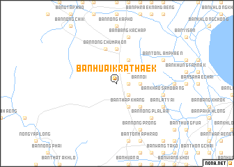 map of Ban Huai Krathaek