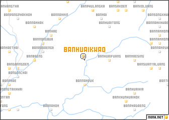 map of Ban Huai Kwao