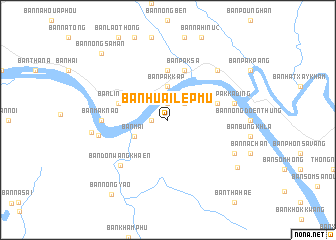 map of Ban Huai Lep Mu