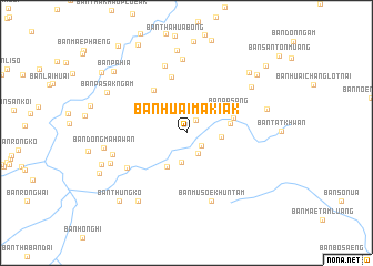 map of Ban Huai Mak Iak