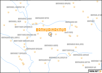 map of Ban Huai Mak Nun