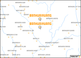 map of Ban Huai Muang