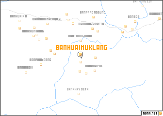 map of Ban Huai Mu Klang