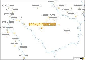 map of Ban Huai Nam Chon