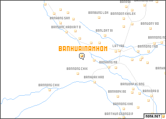 map of Ban Huai Nam Hom