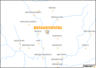 map of Ban Huai Nam Nak