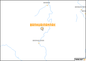 map of Ban Huai Nam Nak
