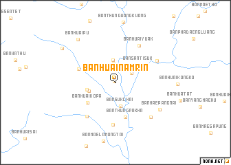 map of Ban Huai Nam Rin