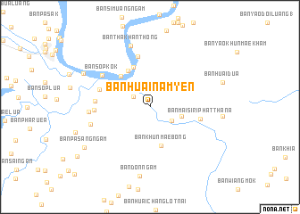 map of Ban Huai Nam Yen