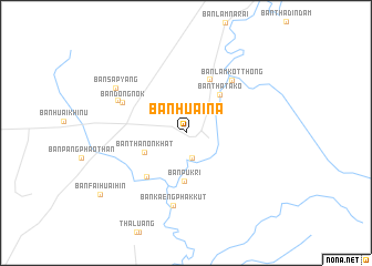 map of Ban Huai Na