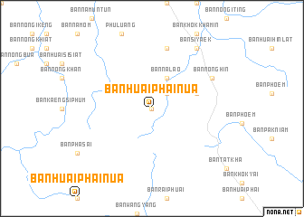 map of Ban Huai Phai Nua