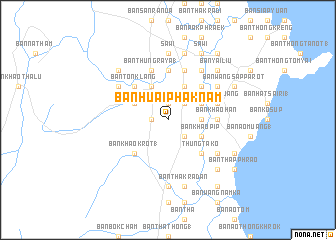 map of Ban Huai Phak Nam