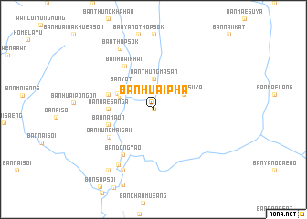 map of Ban Huai Pha