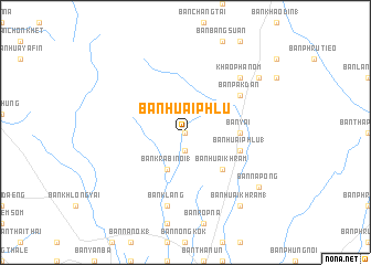 map of Ban Huai Phlu