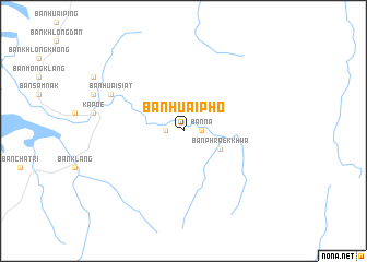 map of Ban Huai Pho