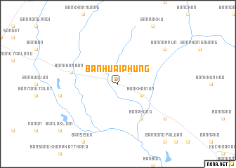 map of Ban Huai Phung