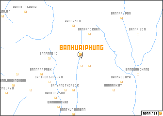 map of Ban Huai Phung