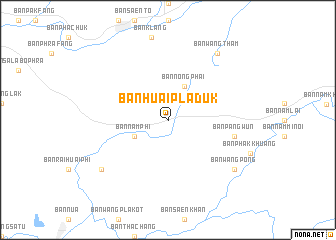 map of Ban Huai Pla Duk