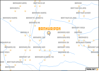 map of Ban Huai Pom