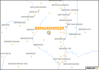 map of Ban Huai Pong On