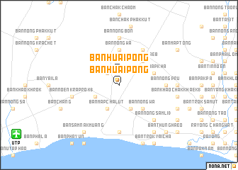 map of Ban Huai Pong