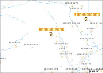 map of Ban Huai Pong