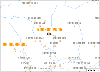 map of Ban Huai Pong