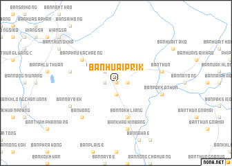 map of Ban Huai Prik