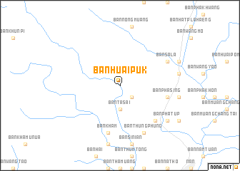 map of Ban Huai Puk