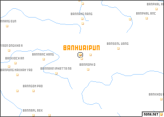 map of Ban Huai Pun