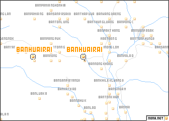 map of Ban Huai Rai