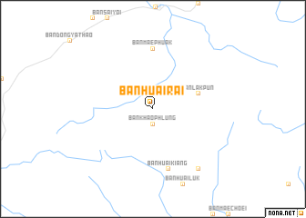 map of Ban Huai Rai