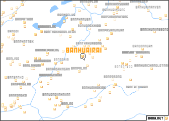 map of Ban Huai Rai