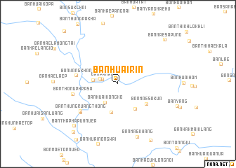 map of Ban Huai Rin