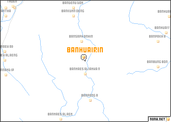 map of Ban Huai Rin