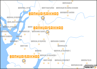 map of Ban Huai Sai Khao