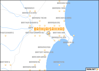 map of Ban Huai Sai Khao