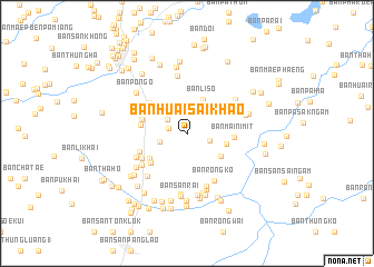 map of Ban Huai Saikhao