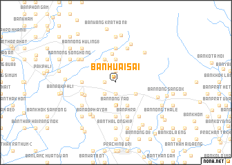 map of Ban Huai Sai