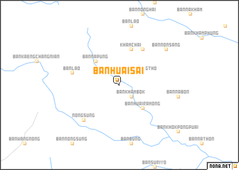 map of Ban Huai Sai